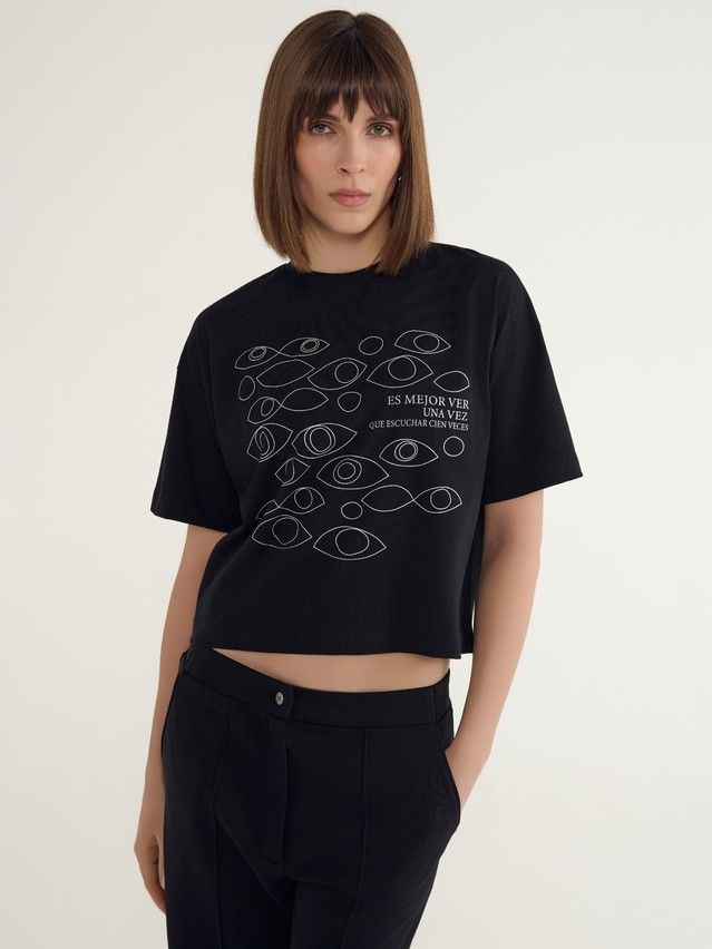 Джемпер женский CE LD 3032, р.170-84, black-eyes - 1