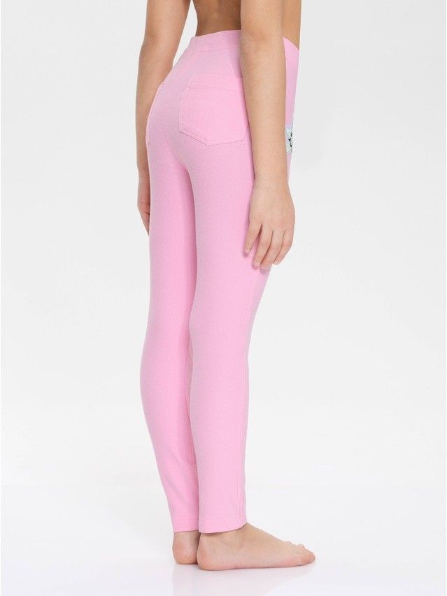 Legginsy dla dziewczynek CONTE ELEGANT MINI COSMO, r.104,110-56, camelia rose - 4