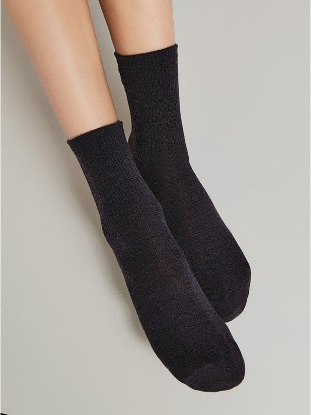 Skarpetki damskie wełniane COMFORT, r.36-38, 583 ciemnoszary - 1