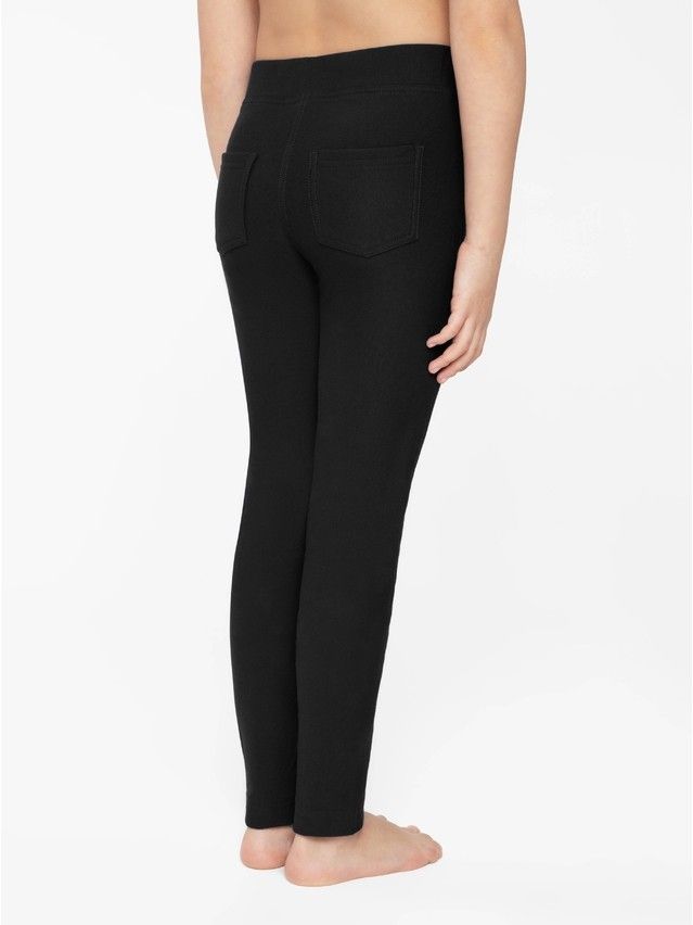 Legginsy dla dziewczynek CONTE ELEGANT CRYSTAL, r.128,134-68, nero - 3