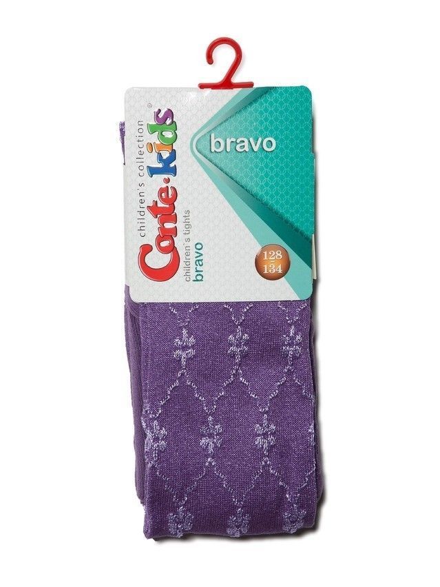 Rajstopy dla dzieci BRAVO 14С-123СП, r. 116-122 (18),375 ciemny bzowy - 2