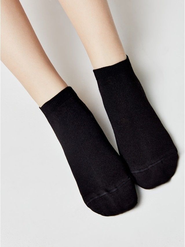 Skarpety damskie wiskozowe ACTIVE (ultrakrótkie, tencel) 15С-77СP, r.23, 079 czarny - 5