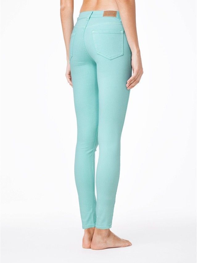 Spodnie denim CONTE ELEGANT CON-38A, r.170-90, aquamarine - 2