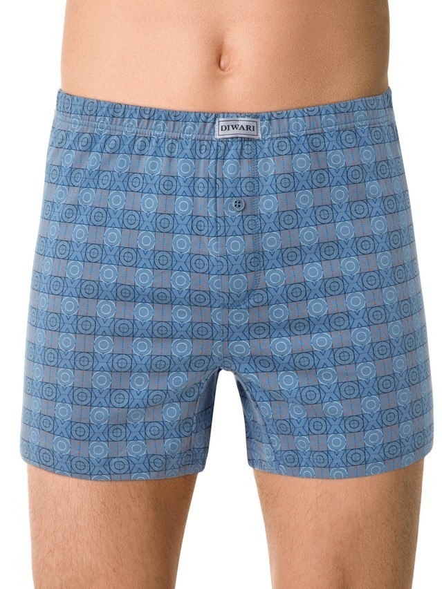 Majtki męskie BASIC MBX 008, r.78,82, grey-blue - 2