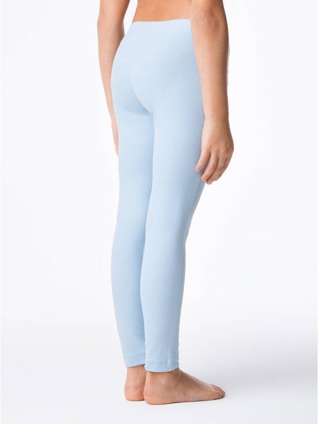 Legginsy dla dziewczynek CONTE ELEGANT SKETCH, r.104,110-56, light blue - 4