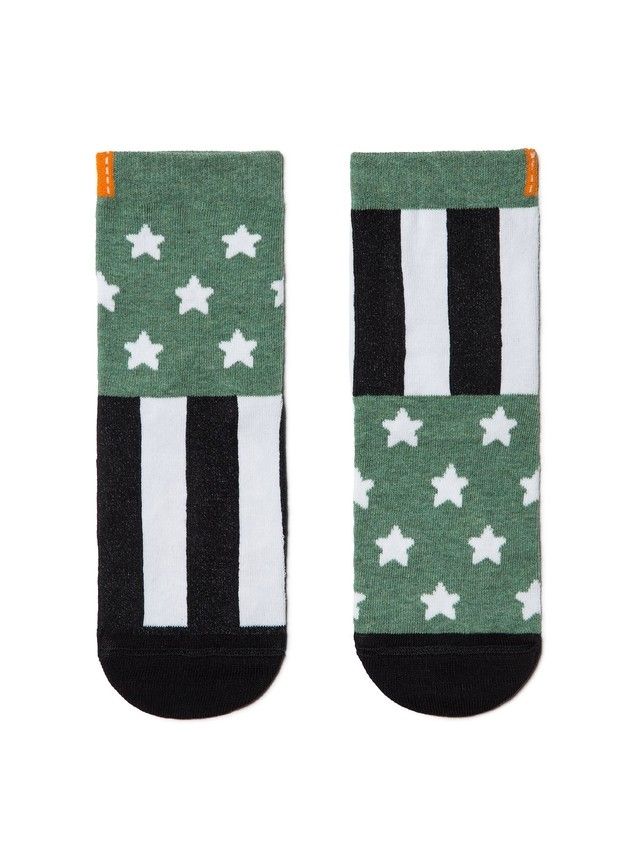 Skarpetki dziecięce CONTE-KIDS CHEERFUL LEGS, r.30-32, 280 khaki - 1