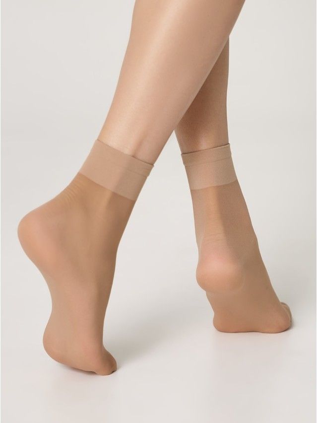 Skarpetki CONTE ELEGANT SOLO 40 (2 pary),r.36-39, natural - 2