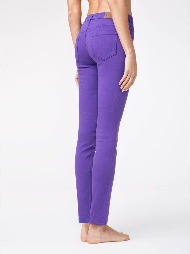 Spodnie denim CONTE ELEGANT CON-38V, r.170-102, royal violet - 3