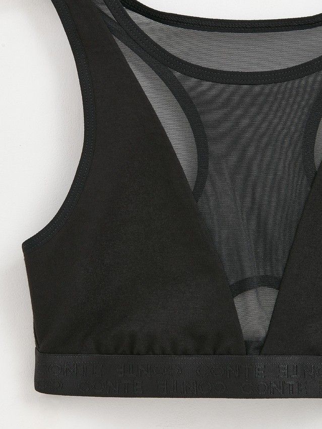 Bustier damski CE DOUBLE CONTE LBE 2258, r.170-84/XS, czarny - 3