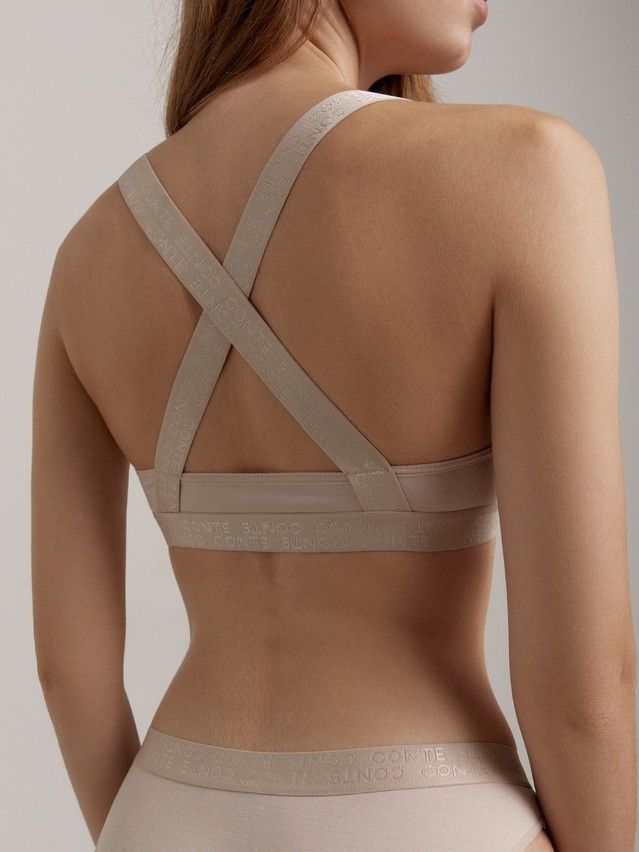 Bustier CONTE ELEGANT FLEXIBLE LBE 2235, r.170-84/XS, jasny migdał - 2