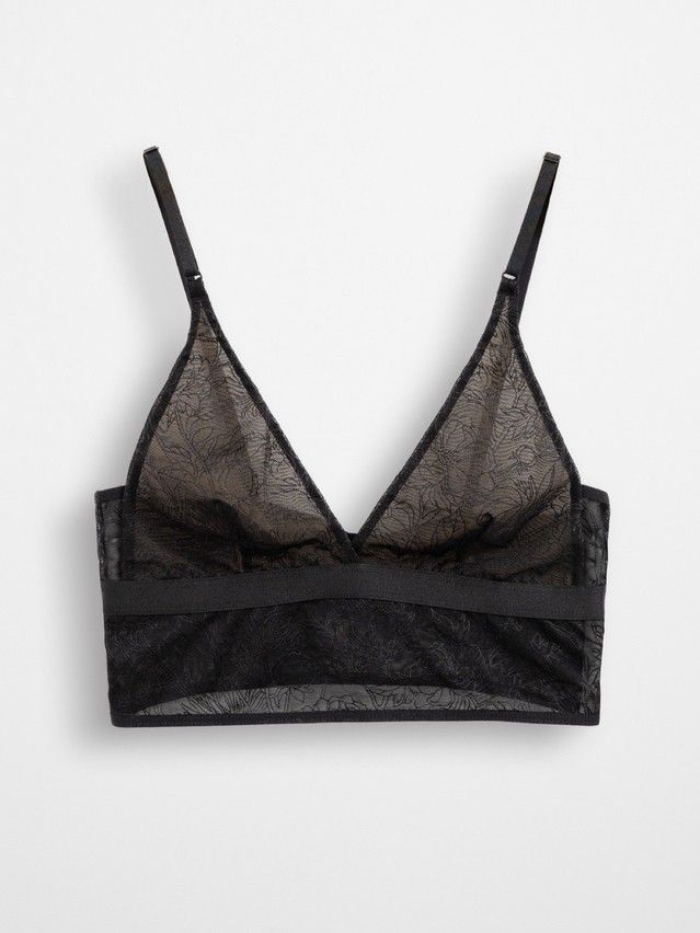 Bustier damski CONTE ELEGANT FLORAL TATTOO LBE 2870, r.170-84/XS, czarny - 5