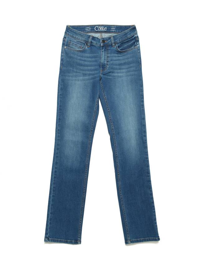 Proste jeansy ze średnim stanem CON-154 Lycra®, r.170-102, mid stone - 3