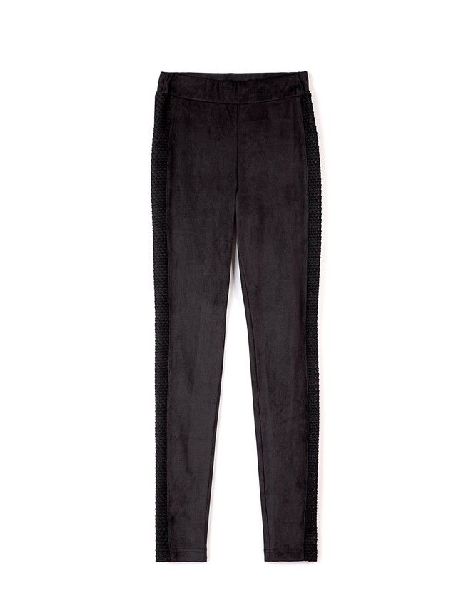 Legginsy damskie CONTE ELEGANT VELVET CHIC, r.164-102, nero - 3