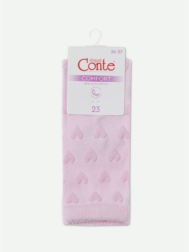 Skarpetki damskie bawełniane CE COMFORT, r.36-37, 549 jasnoróżowy - 8
