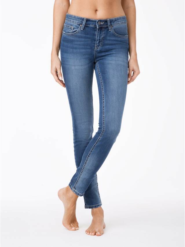 Spodnie jeansowe damskie CONTE ELEGANT 756/4909М, r.170-102, niebieski - 1