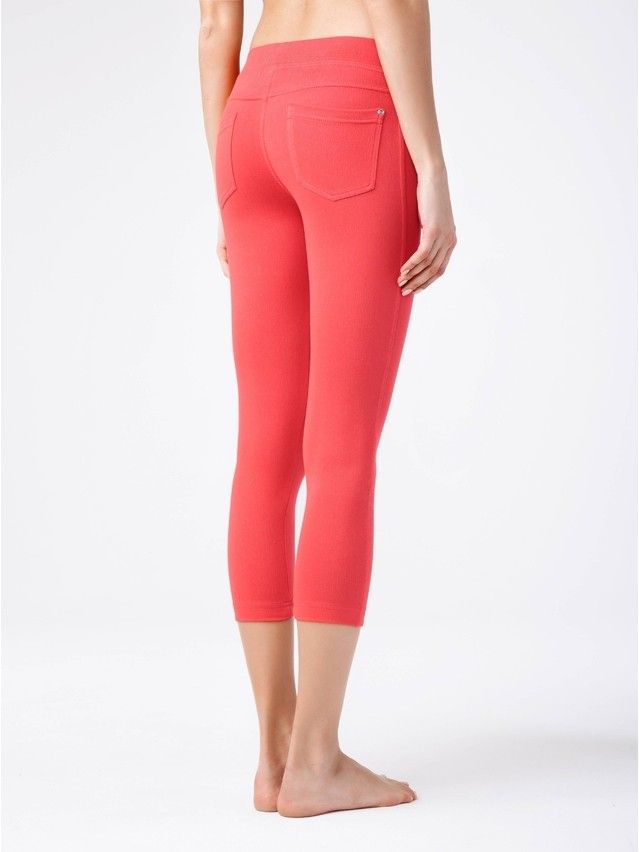 Legginsy Capri, r. 164-102, coral - 2