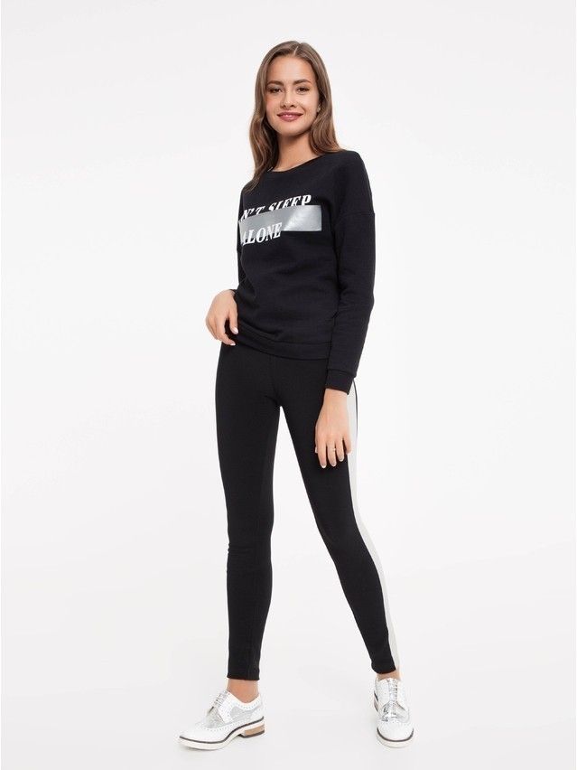 Sweter CONTE ELEGANT LD 843, s.170-88, nero - 3