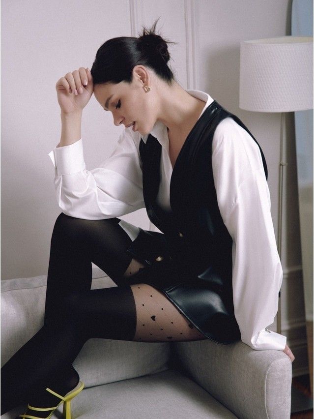 Rajstopy damskie CONTE ELEGANT KARMEN, r.2, nero - 1
