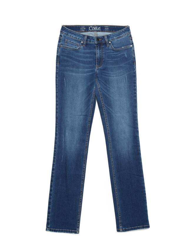 Proste jeansy ze średnim stanem CON-152 Lycra®, r.164-98, authentic blue - 3