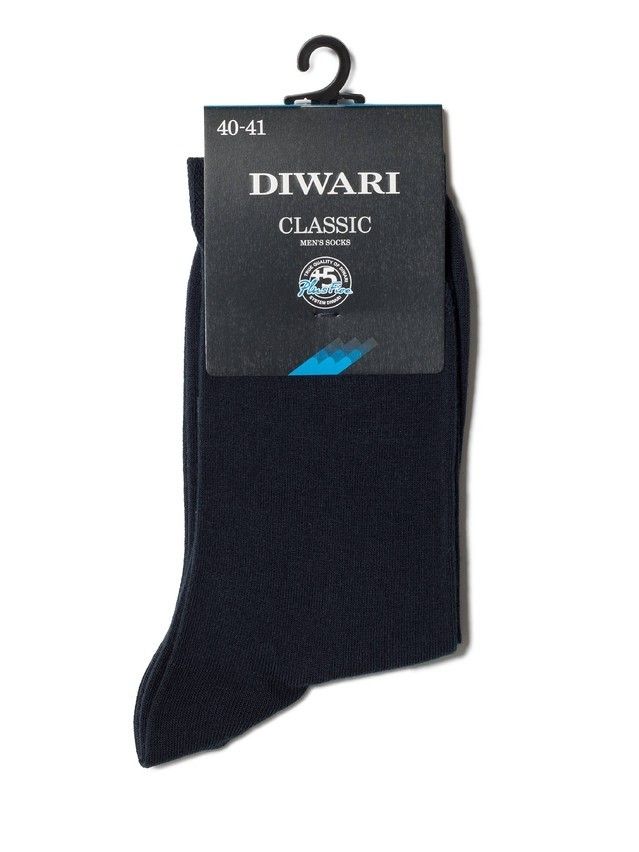 Skarpety męskie CLASSIC, r. 25, 000 ciemnoniebieski - 4
