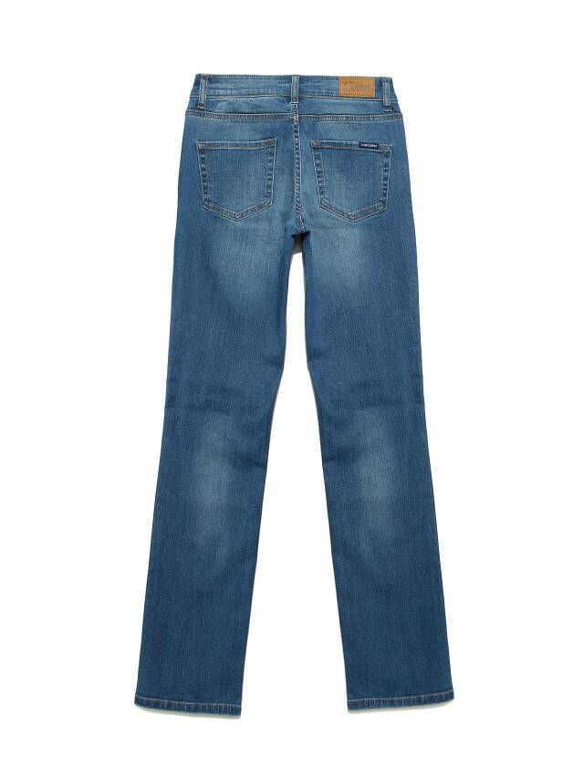 Proste jeansy ze średnim stanem CON-154 Lycra®, r.170-102, mid stone - 4