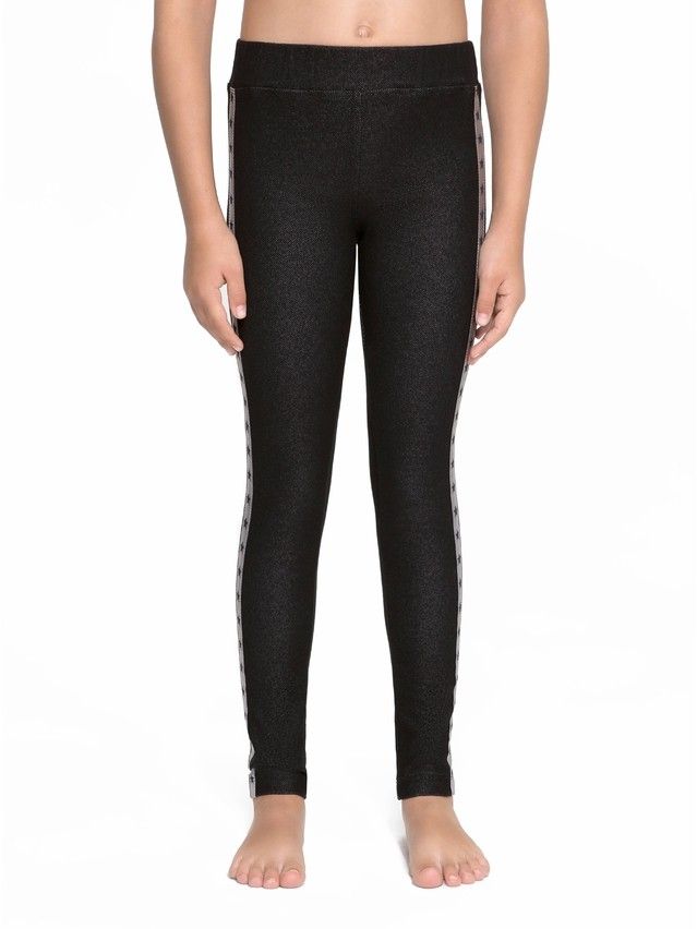 Legginsy dla dziewczynek CONTE ELEGANT MINI HOLLYWOOD, r.104,110-56, czarny - 4