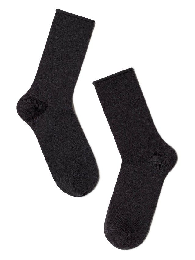 Skarpetki damskie bawełniane COMFORT (bez ściągacza) 19С-101СП, r. 36-37, 000 czarny - 2
