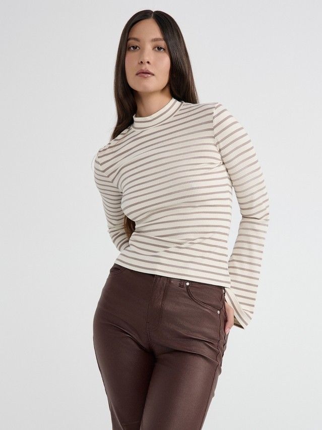 Джемпер женский CE LD 2798, р.170-88, cappuccino-milk - 3