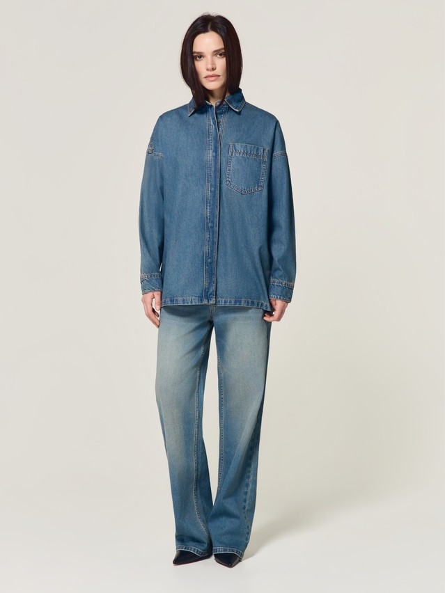 Ветровка джинсовая жен. C CON-944, р.170-84-90, blue tint - 12