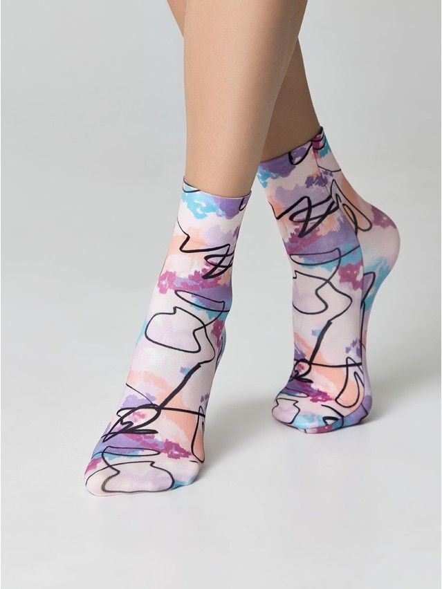 Skarpetki damskie CONTE ELEGANT FANTASY, r.36-39, 921 - 3