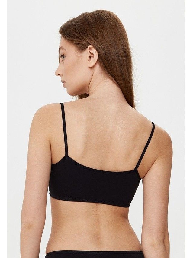 Bustier damski bawełniany LBE 2017, r.84/XS, czarny - 3