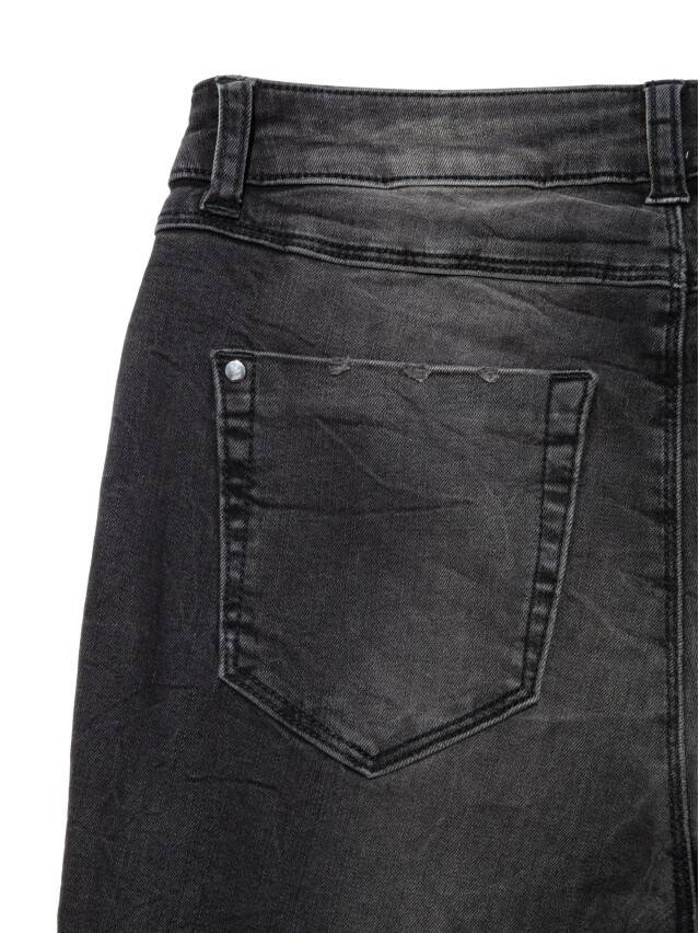 Jeansy skinny z wysokim stanem CON-171 Lycra®, r.164-94, washed black - 10