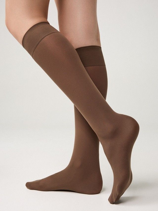 Podkolanówki CONTE ELEGANT MICROFIBRA 50 (koperta),r.36-39, shade - 2