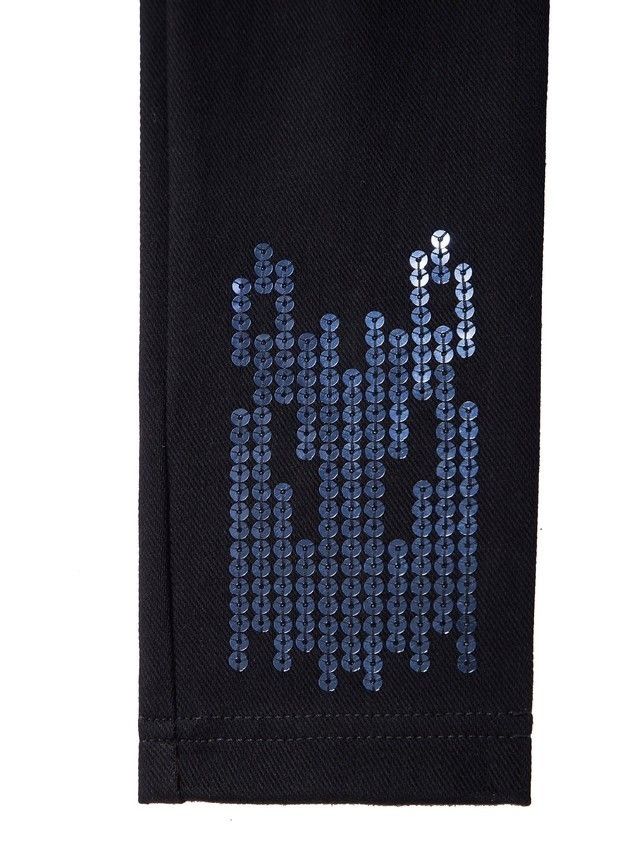 Legginsy dla dziewczynek CONTE ELEGANT MINI TWINKLE, r.110,116-56, nero - 4