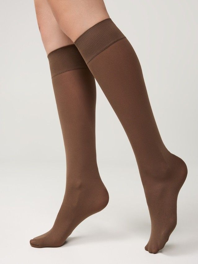 Podkolanówki CONTE ELEGANT MICROFIBRA 50 (koperta),r.36-39, shade - 1