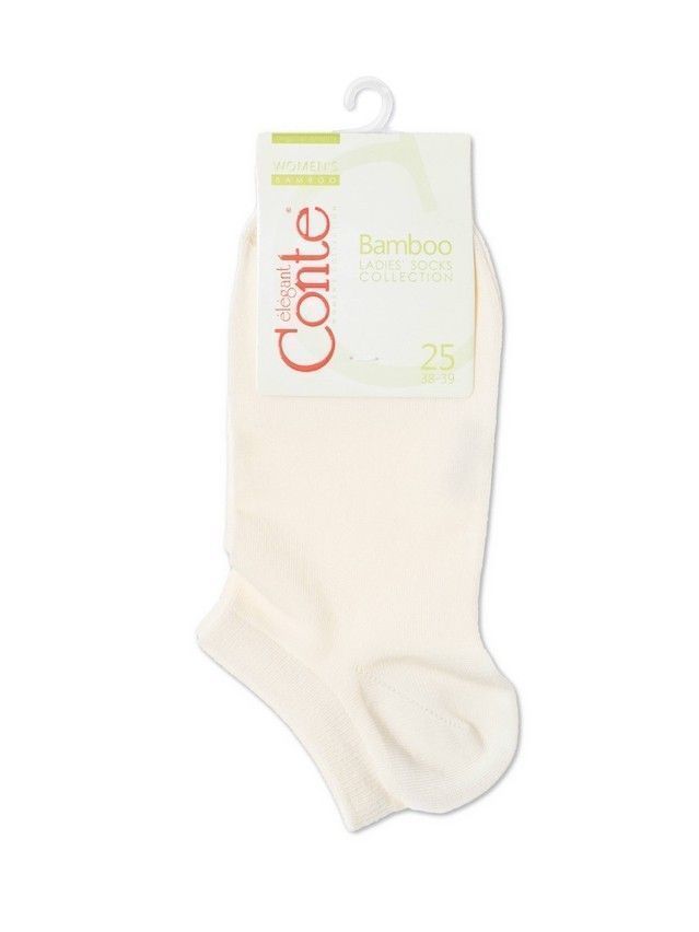 Skarpetki damskie CONTE ELEGANT BAMBOO, r.36-37, 000 cappucino - 2