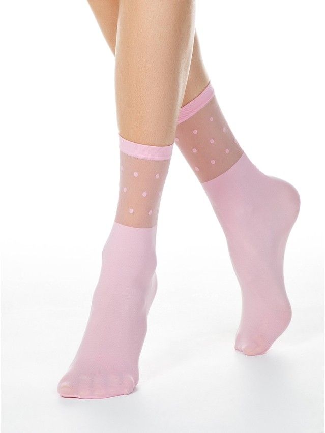 Skarpetki FANTASY 19C-29SP, r. 36-39, light pink - 1