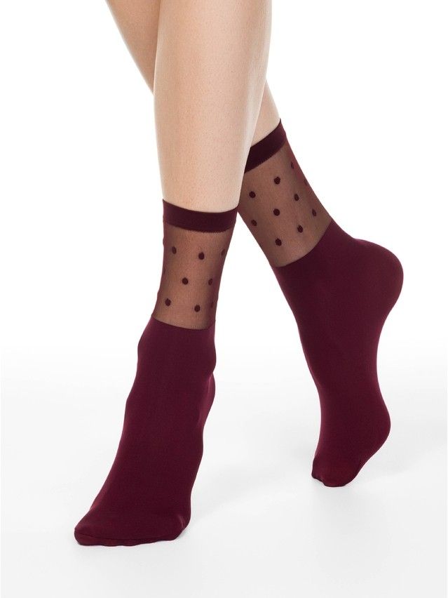 Skarpetki damskie FANTASY 19С-29СP, r. 36-39, masala - 1