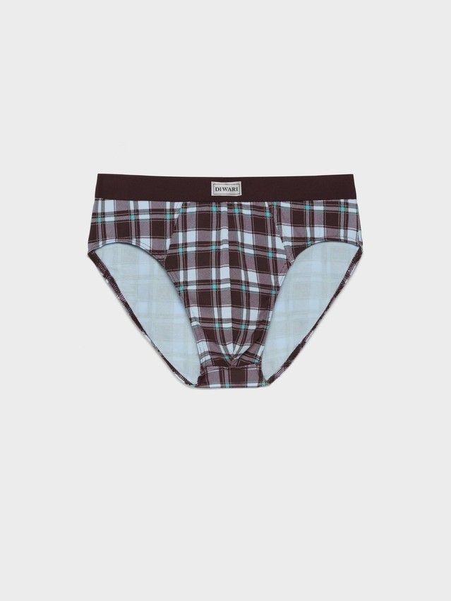 Majtki męskie SHAPE SLIP 815, r.78,82, bordo-turquoise - 1