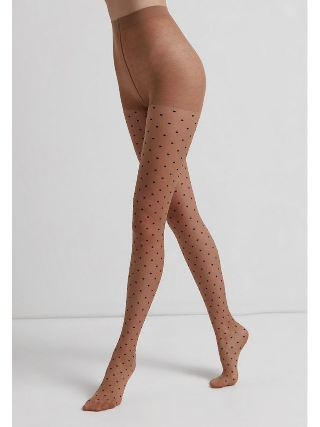 Rajstopy damskie FANTASY POIS, r.2, bronz - 6