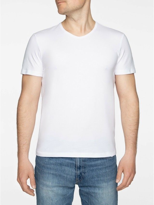 Bluza męska DW BASIC MEN MF 2025 (paczka),rozm. 170,176-100, kolor biały - 2