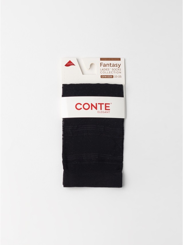 Skarpetki damskie CONTE ELEGANT FANTASY, r.36-39, nero - 3