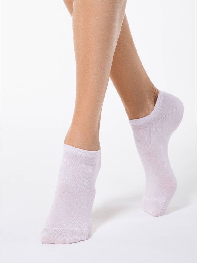 Skarpety damskie wiskozowe ACTIVE (ultrakrótkie, tencel) 15С-77СP, r.23, 079 jasnoróżowy - 1