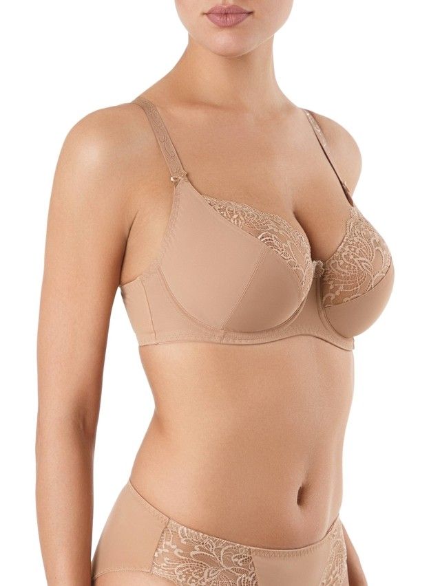 Biustonosz damski CITY STYLE RB0007, r. 75D, cielisty - 1
