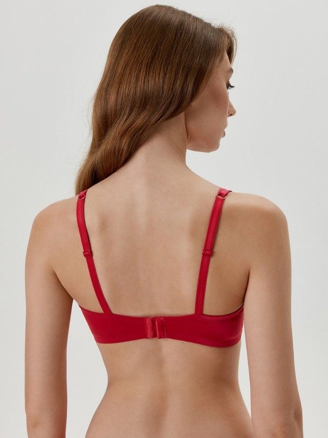 Biustonosz CE SPORT GLAM RB7129, r.70A, karmazynowy - 6