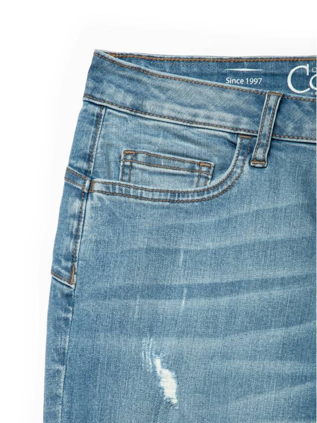 Spodnie denim CONTE ELEGANT CON-145, r.170-94, mid blue - 5