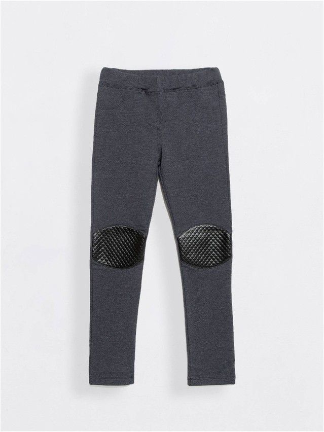 Legginsy dla dziewczynek CONTE ELEGANT MIRRA, r.104,110-56, grafit - 1
