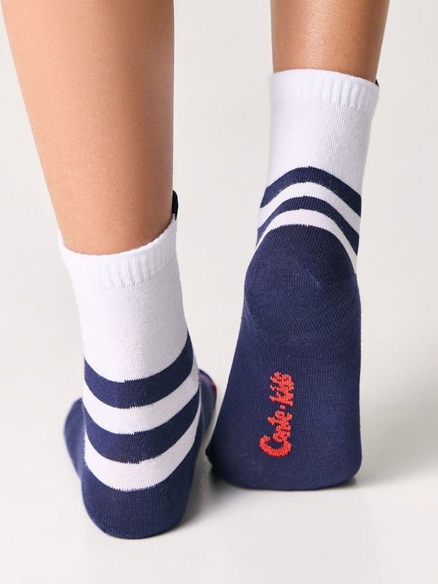 Skarpetki dziecięce CONTE-KIDS TIP-TOP, r.18-20, 563 biało-granatowy - 2