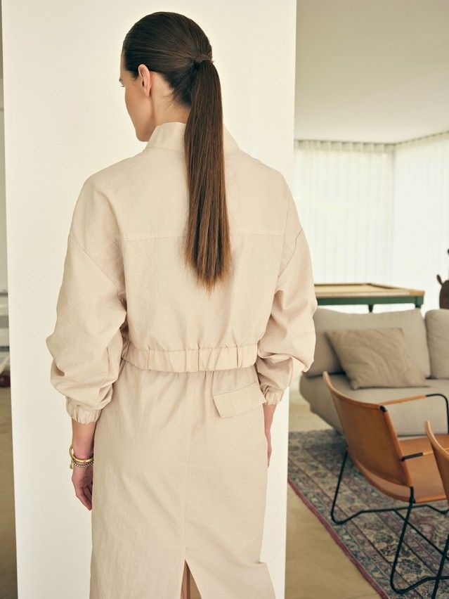 Жакет женский CE LJ 3104, р.170-88-94, beige - 6