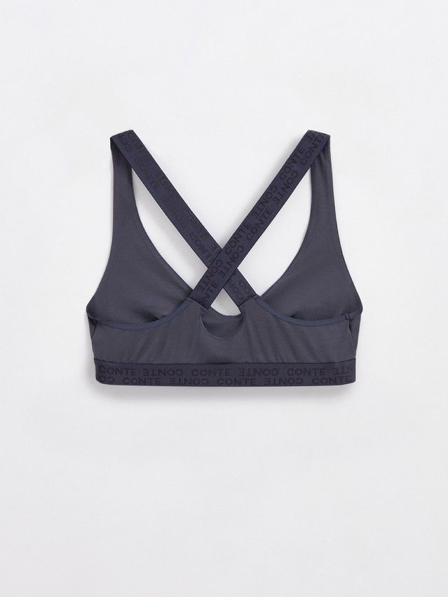 Bustier damski CONTE ELEGANT FLEXIBLE LBE 2236.1, r.170-84/XS, głęboka szarość - 6